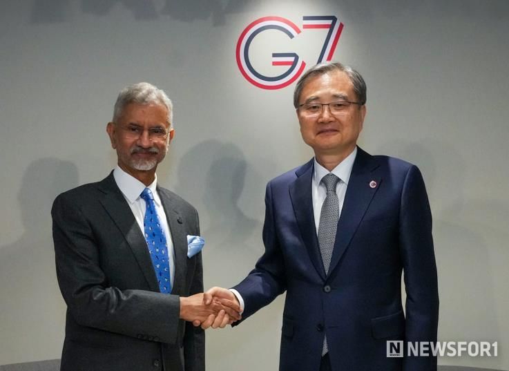 한-인도 외교장관 회담